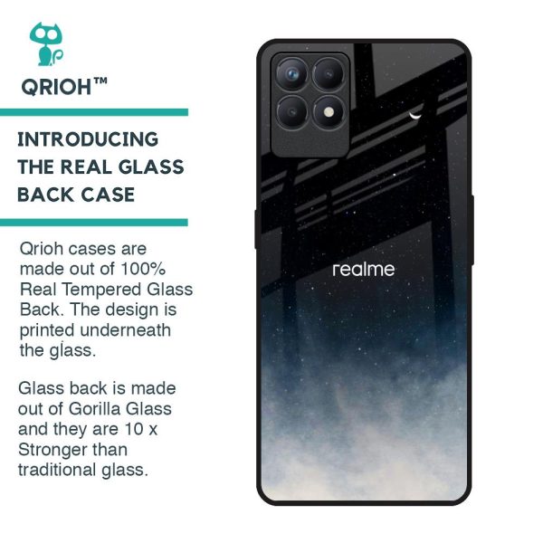 Aesthetic Sky Glass Case for Realme Narzo 50 Online Sale