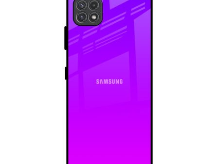 Purple Pink Glass Case for Samsung Galaxy F42 5G Hot on Sale