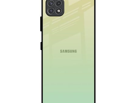 Mint Green Gradient Glass Case for Samsung Galaxy F42 5G Cheap