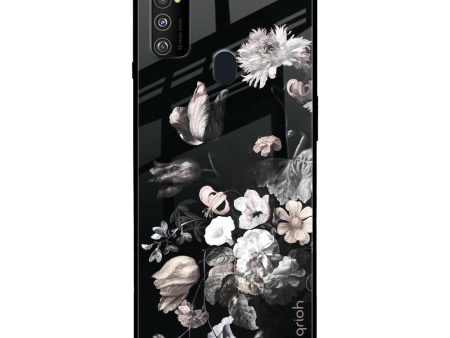 Artistic Mural Glass Case for Samsung Galaxy M30s Fashion