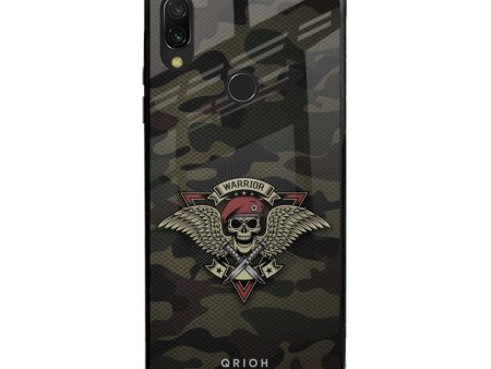 Army Warrior Glass Case for Xiaomi Redmi Note 7S For Discount