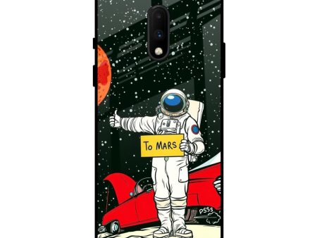 Astronaut on Mars Glass Case for OnePlus 7 on Sale