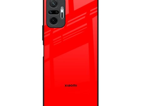 Blood Red Glass Case for Redmi Note 10 Pro Max Hot on Sale