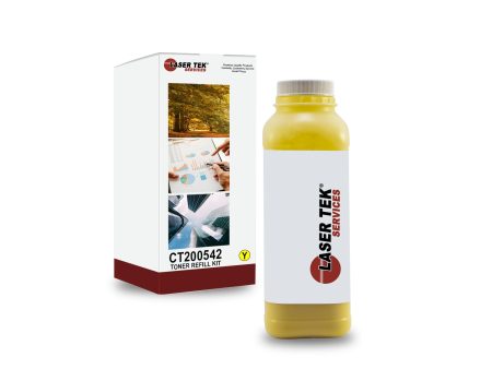 Toner Refill Kit for Xerox CT200542 Yellow | Laser Tek Services Sale