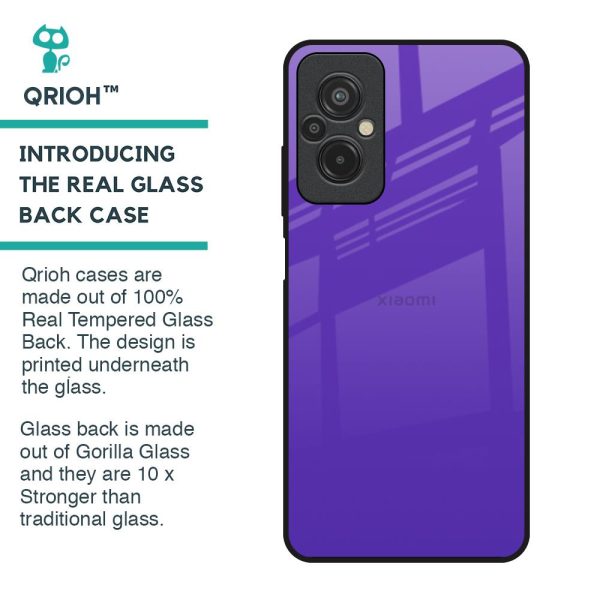 Amethyst Purple Glass Case for Redmi 11 Prime Online now