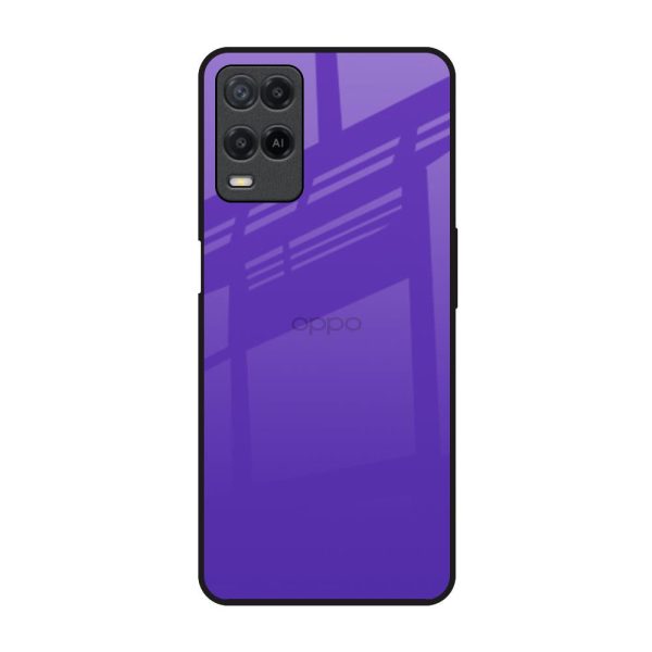 Amethyst Purple Glass Case for Oppo A54 For Sale