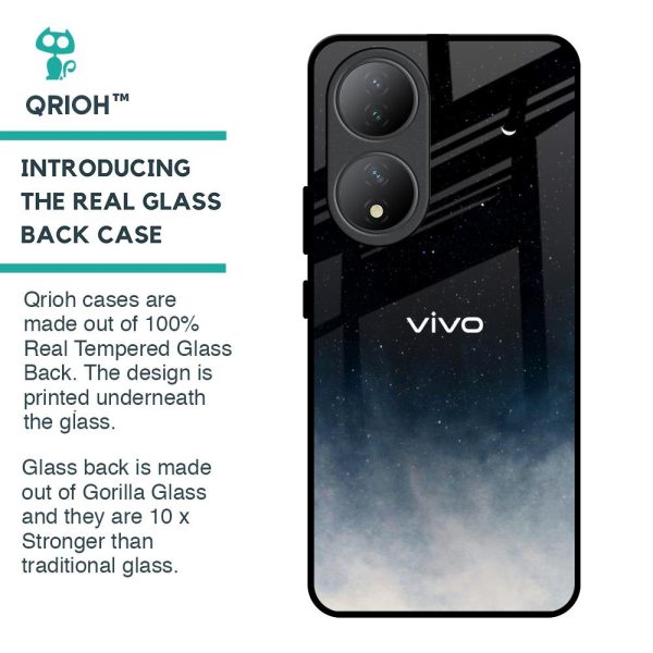 Aesthetic Sky Glass Case for Vivo Y100 5G Discount