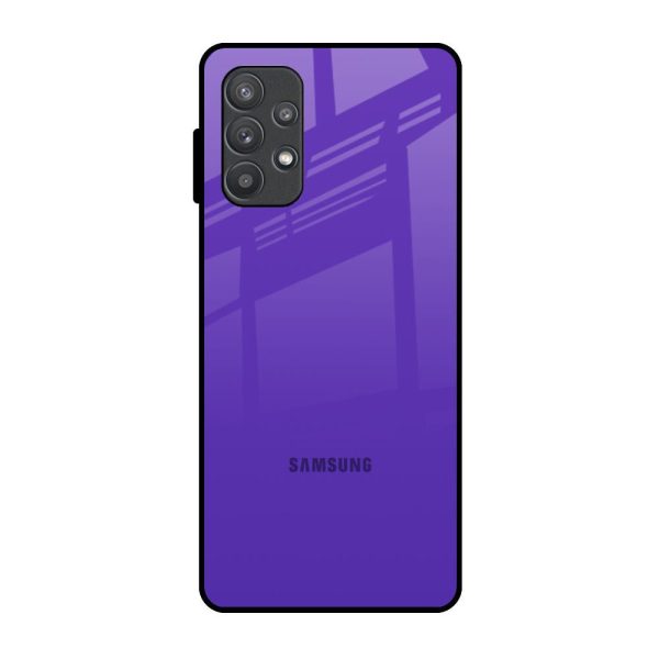 Amethyst Purple Glass Case for Samsung Galaxy A72 Fashion