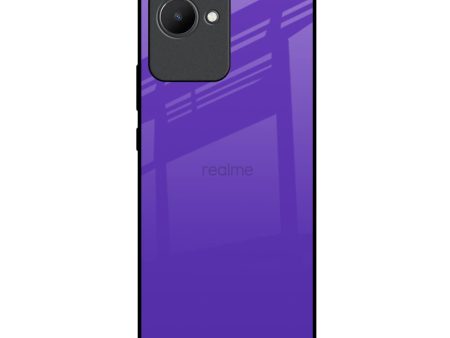 Amethyst Purple Glass Case for Realme C30 Hot on Sale