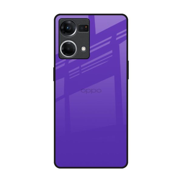 Amethyst Purple Glass Case for Oppo F21s Pro on Sale