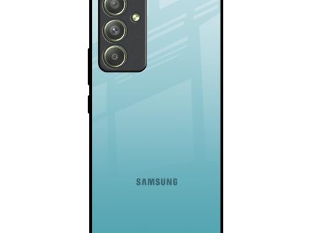 Arctic Blue Glass Case For Samsung Galaxy A54 5G For Cheap