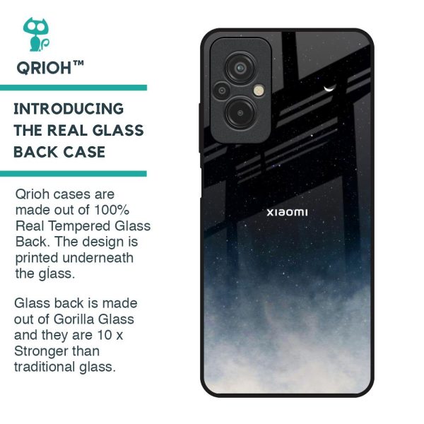 Aesthetic Sky Glass Case for Redmi 11 Prime Cheap