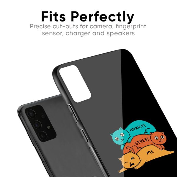 Anxiety Stress Glass Case for Realme C2 Online Sale