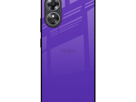 Amethyst Purple Glass Case for OPPO A17 Cheap