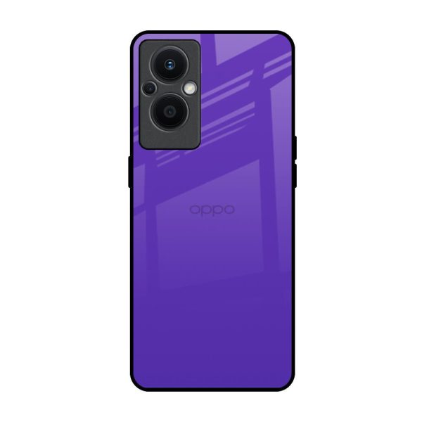 Amethyst Purple Glass Case for OPPO F21 Pro 5G on Sale