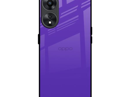 Amethyst Purple Glass Case for Oppo A78 5G on Sale