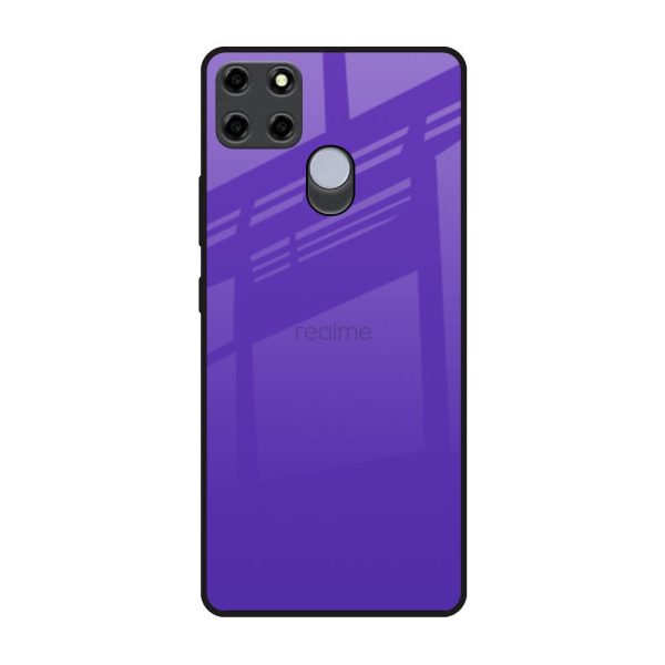 Amethyst Purple Glass Case for Realme C25 Hot on Sale