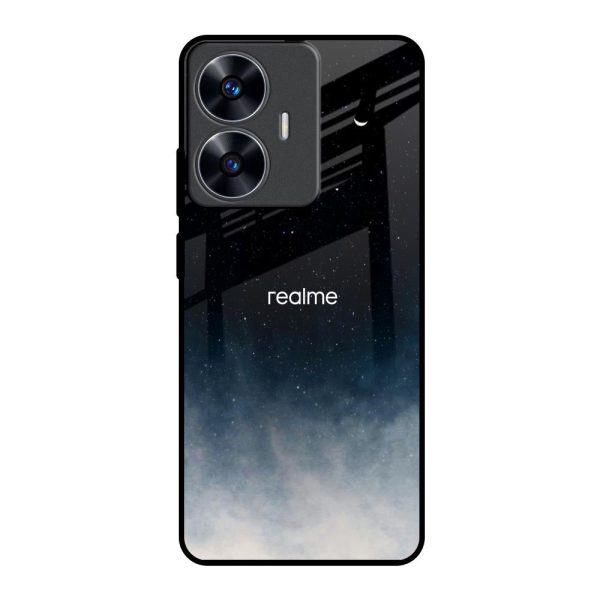 Aesthetic Sky Glass Case for Realme C55 Cheap