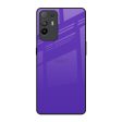 Amethyst Purple Glass Case for Oppo F19 Pro Plus Fashion