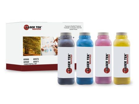 4 Pack High Yield Toner Refill Kit for Xerox Xerox 4LP | Laser Tek Services Hot on Sale