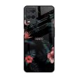 Tropical Art Flower Glass Case for Oppo A54 For Discount