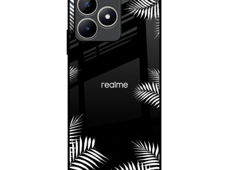 Zealand Fern Design Glass Case For Realme C53 Fashion