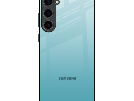 Arctic Blue Glass Case For Samsung Galaxy S23 Plus 5G Sale