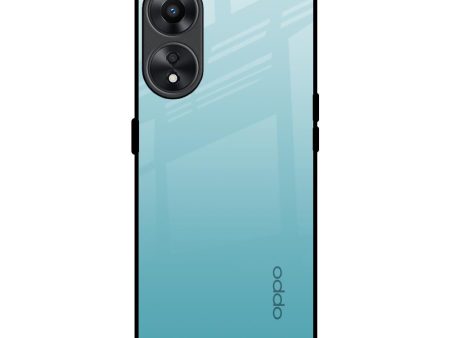 Arctic Blue Glass Case For Oppo A78 5G Online Hot Sale