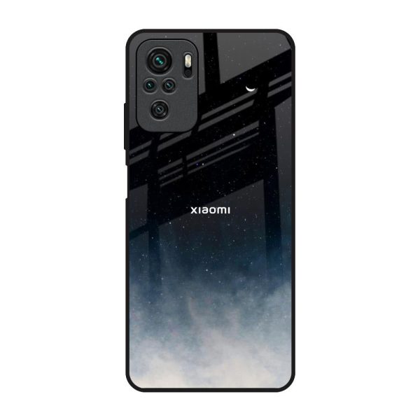 Aesthetic Sky Glass Case for Redmi Note 10 Fashion