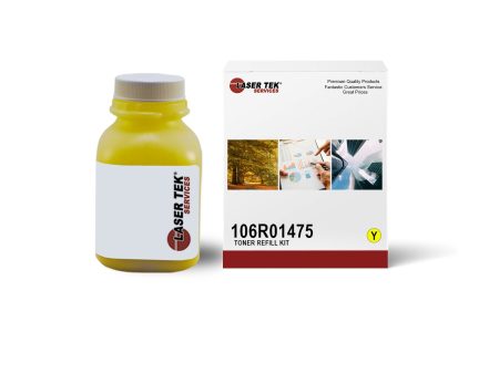 High YieldToner Refill Kit for Xerox 106R01475 Yellow | Laser Tek Services Fashion