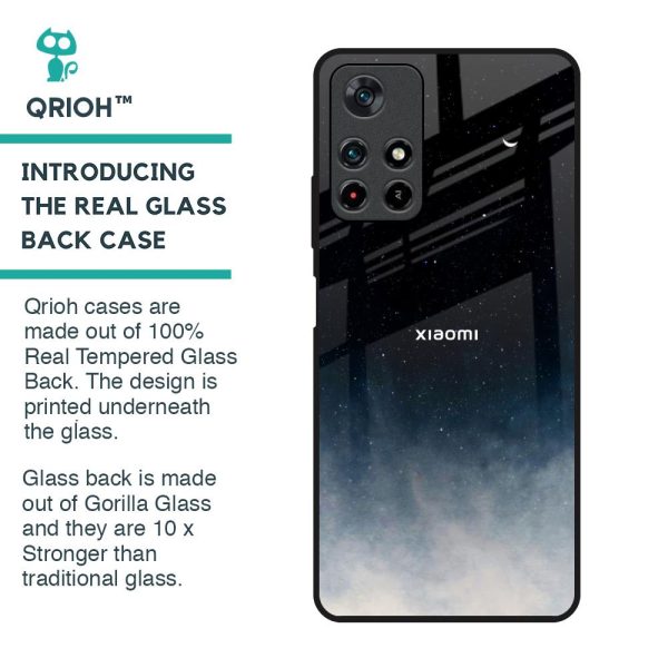 Aesthetic Sky Glass Case for Redmi Note 11T 5G Online now