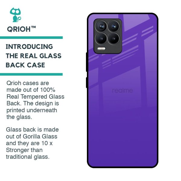 Amethyst Purple Glass Case for Realme 8 Pro Discount