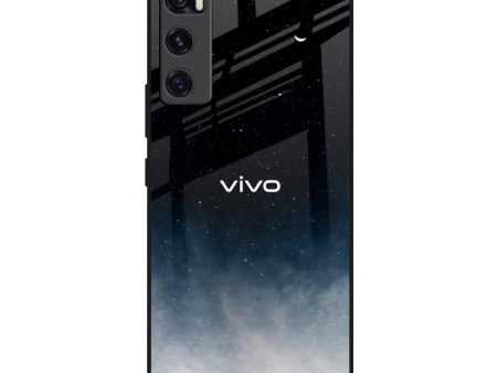 Aesthetic Sky Glass Case for Vivo V20 SE Hot on Sale