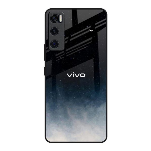 Aesthetic Sky Glass Case for Vivo V20 SE Hot on Sale