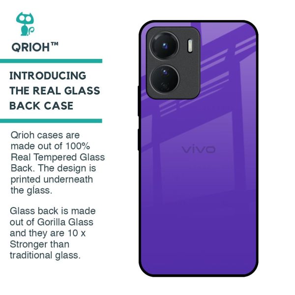 Amethyst Purple Glass Case for Vivo Y16 Online