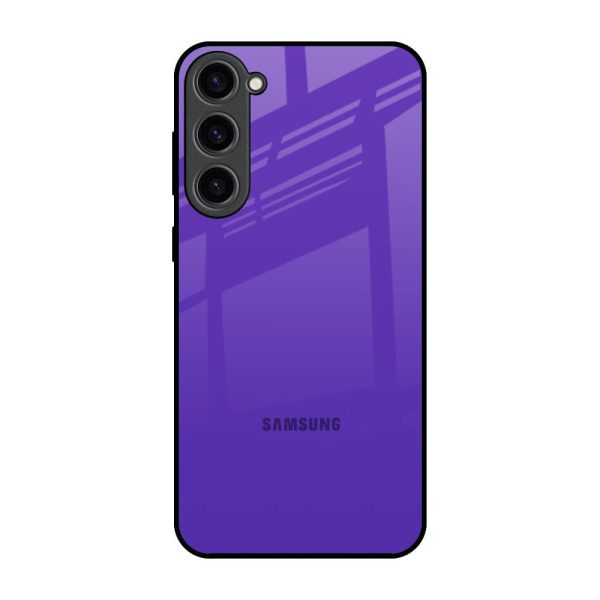 Amethyst Purple Glass Case for Samsung Galaxy S23 Plus 5G Hot on Sale