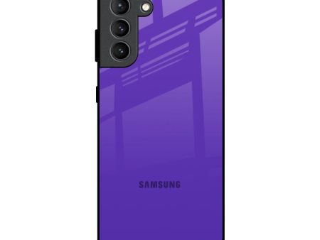 Amethyst Purple Glass Case for Samsung Galaxy S21 Plus For Cheap