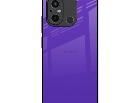 Amethyst Purple Glass Case for Redmi 12C on Sale