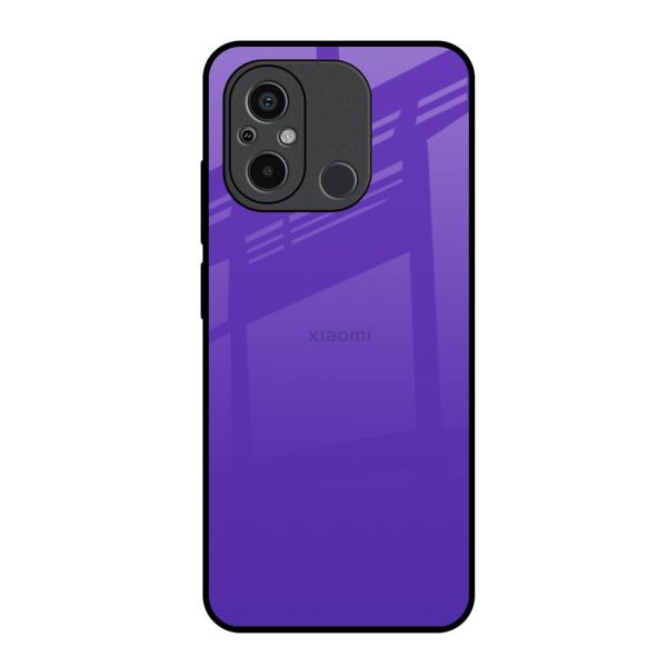 Amethyst Purple Glass Case for Redmi 12C on Sale