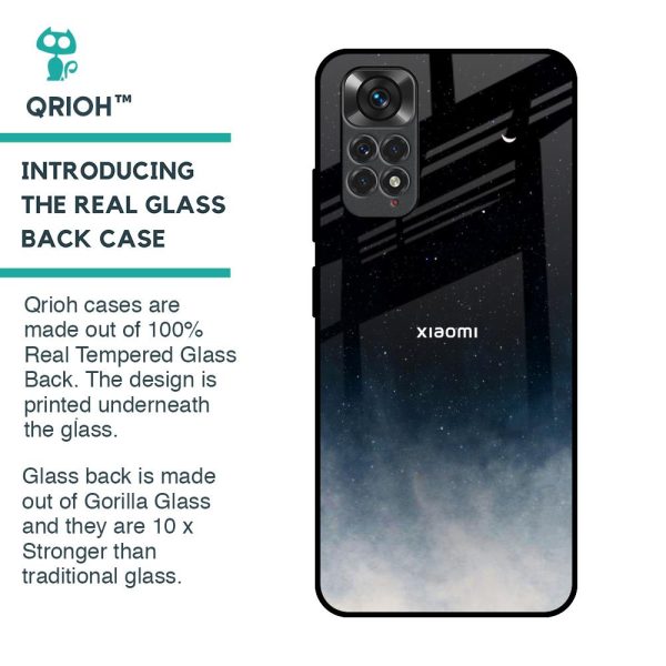 Aesthetic Sky Glass Case for Redmi Note 11 Cheap