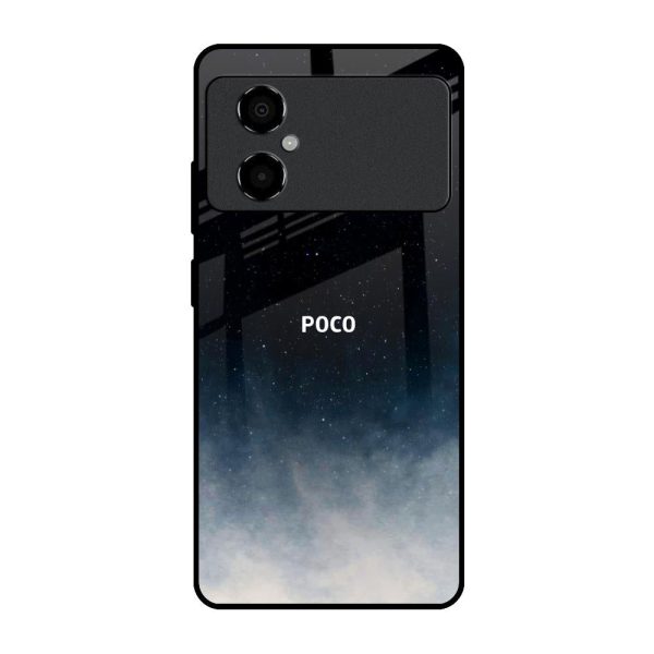 Aesthetic Sky Glass Case for Poco M4 5G Online now