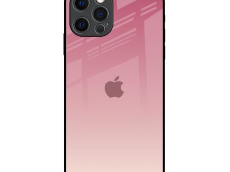 Blooming Pink Glass Case for iPhone 12 Pro Fashion