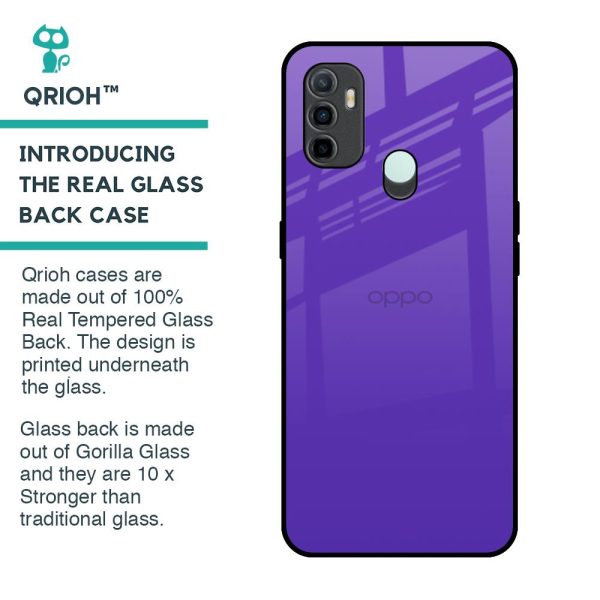 Amethyst Purple Glass Case for Oppo A33 Hot on Sale