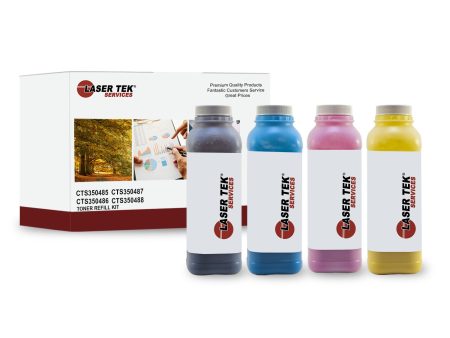 4 Pack High Yield Toner Refill Kit for Xerox C2100 | Laser Tek Services For Discount