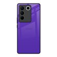 Amethyst Purple Glass Case for Vivo V27 Pro 5G Fashion