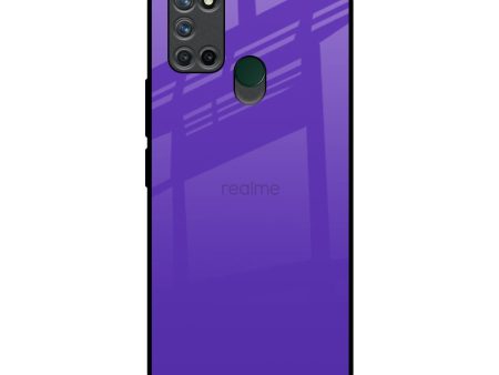 Amethyst Purple Glass Case for Realme 7i Online now