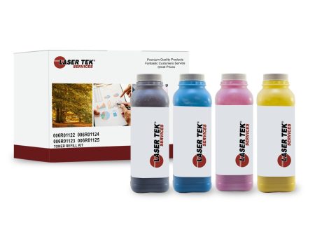 4 Pack Toner Refill Kit for Xerox Xerox C3535 | Laser Tek Services Hot on Sale