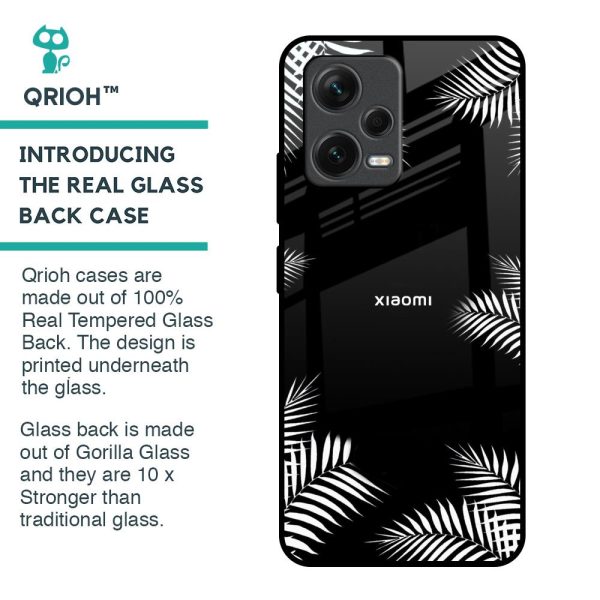 Zealand Fern Design Glass Case For Redmi Note 12 5G Cheap