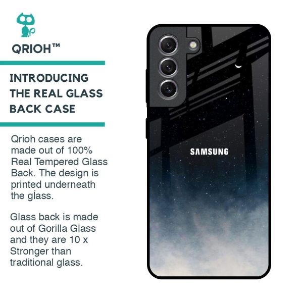 Aesthetic Sky Glass Case for Samsung Galaxy S21 Online now