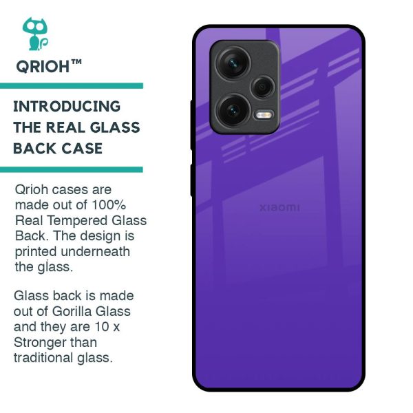 Amethyst Purple Glass Case for Redmi Note 12 Pro 5G Cheap